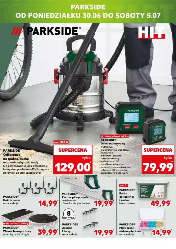 Kaufland - gazetka promocyjna Mocny Start od poniedziałku 30.06 do środy 02.07 - strona 22
