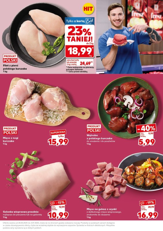 Kaufland - gazetka promocyjna Mocny Start od poniedziałku 30.06 do środy 02.07 - strona 13