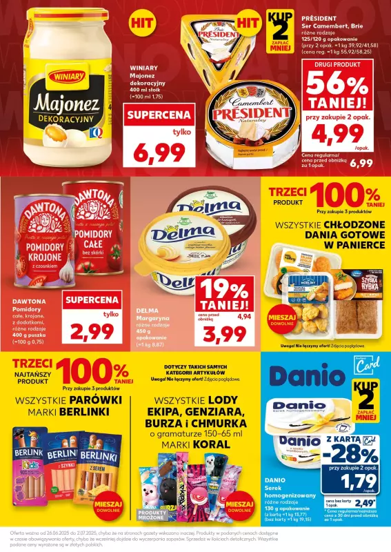 Kaufland - gazetka promocyjna Mocny Start od poniedziałku 30.06 do środy 02.07 - strona 5