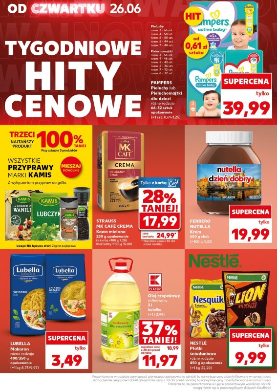 Kaufland - gazetka promocyjna Mocny Start od poniedziałku 30.06 do środy 02.07 - strona 6