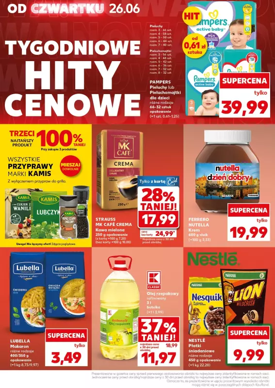 Kaufland - gazetka promocyjna Mocny Start od poniedziałku 30.06 do środy 02.07 - strona 6