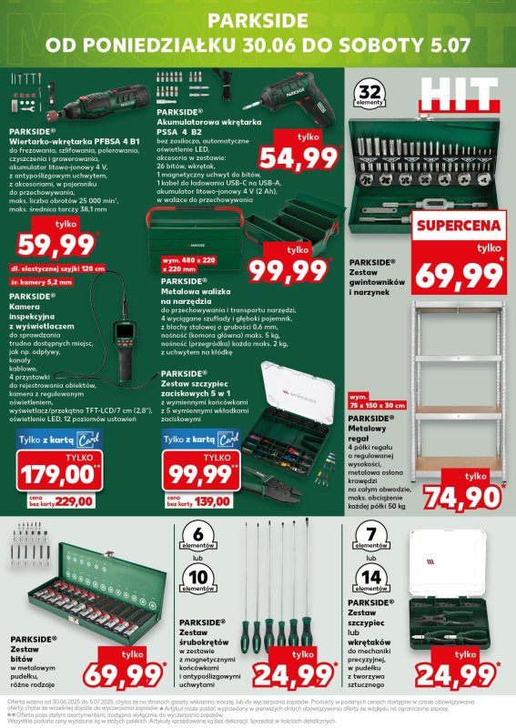 Kaufland - gazetka promocyjna Mocny Start od poniedziałku 30.06 do środy 02.07 - strona 23