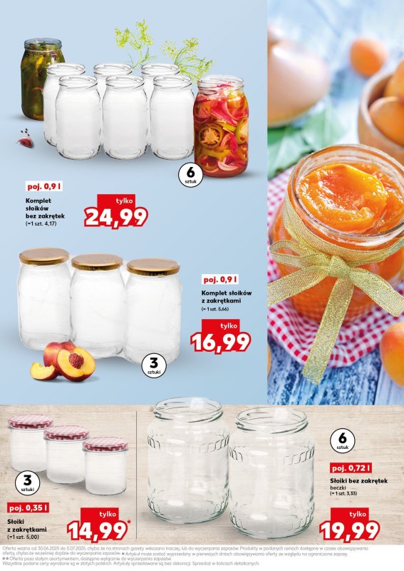 Kaufland - gazetka promocyjna Oferta Kaufland - Przetwory od poniedziałku 30.06 do soboty 05.07 - strona 9