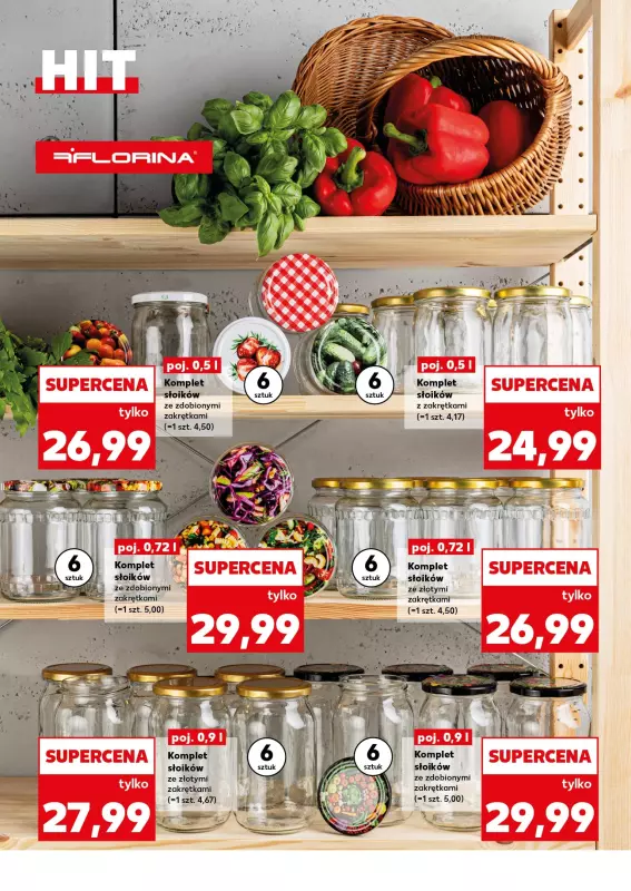 Kaufland - gazetka promocyjna Oferta Kaufland - Przetwory od poniedziałku 30.06 do soboty 05.07 - strona 4