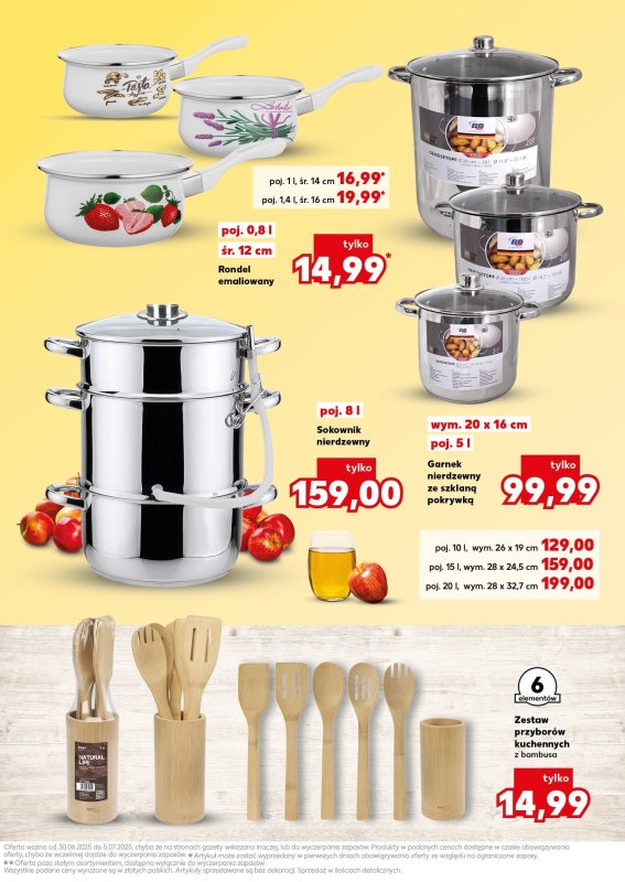 Kaufland - gazetka promocyjna Oferta Kaufland - Przetwory od poniedziałku 30.06 do soboty 05.07 - strona 7
