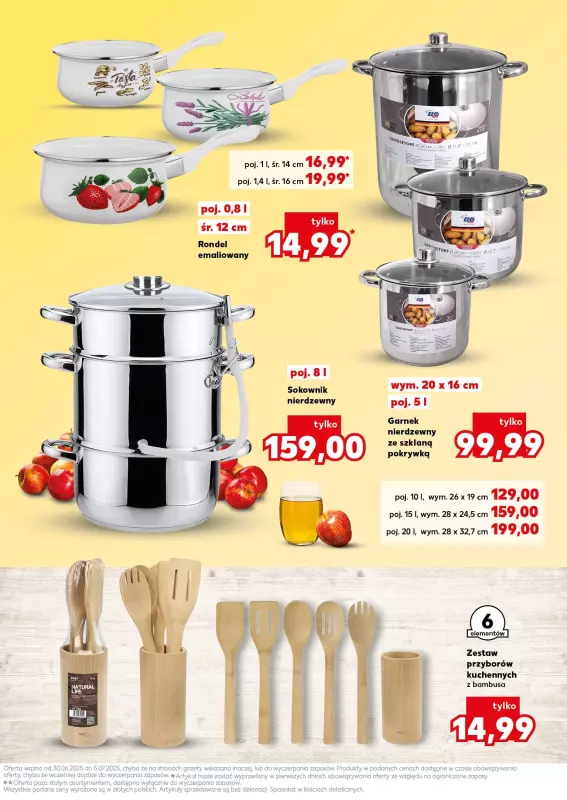 Kaufland - gazetka promocyjna Oferta Kaufland - Przetwory od poniedziałku 30.06 do soboty 05.07 - strona 7