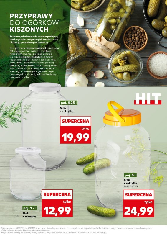 Kaufland - gazetka promocyjna Oferta Kaufland - Przetwory od poniedziałku 30.06 do soboty 05.07 - strona 3