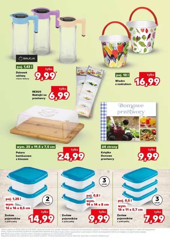 Kaufland - gazetka promocyjna Oferta Kaufland - Przetwory od poniedziałku 30.06 do soboty 05.07 - strona 11