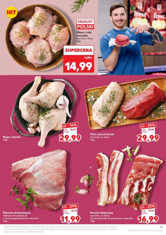 Kaufland - gazetka promocyjna Oferta Kaufland  do środy 09.07 - strona 19