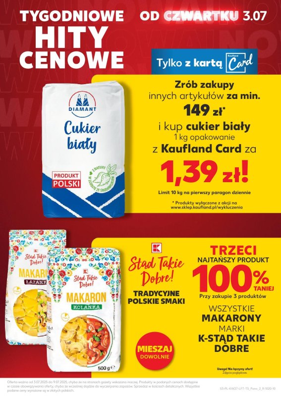 Kaufland - gazetka promocyjna Oferta Kaufland  do środy 09.07 - strona 3