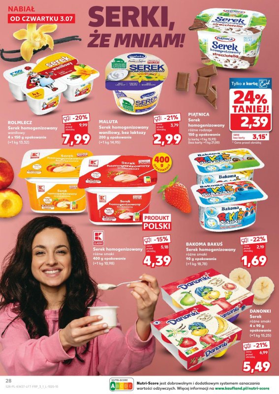 Kaufland - gazetka promocyjna Oferta Kaufland  do środy 09.07 - strona 28