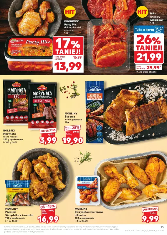 Kaufland - gazetka promocyjna Oferta Kaufland  do środy 09.07 - strona 15