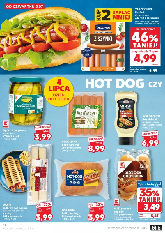 Kaufland - gazetka promocyjna Oferta Kaufland  do środy 09.07 - strona 12