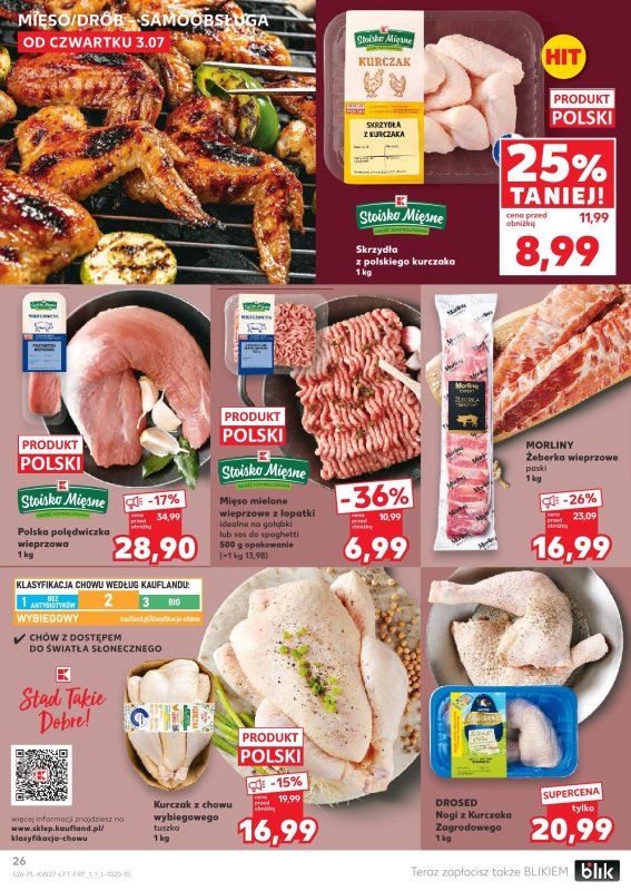 Kaufland - gazetka promocyjna Oferta Kaufland  do środy 09.07 - strona 26