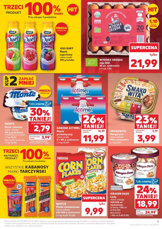 Kaufland - gazetka promocyjna Oferta Kaufland  do środy 09.07 - strona 5