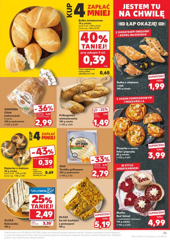 Kaufland - gazetka promocyjna Oferta Kaufland  do środy 09.07 - strona 25