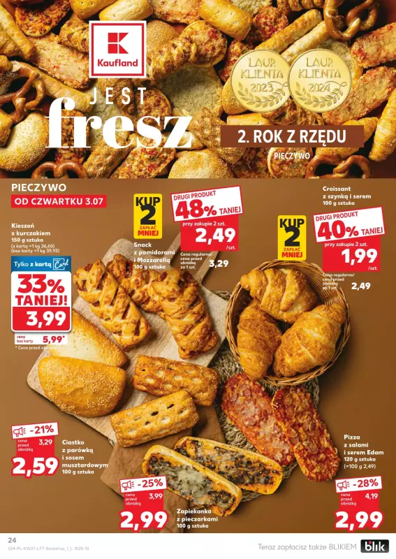 Kaufland - gazetka promocyjna Oferta Kaufland  do środy 09.07 - strona 24