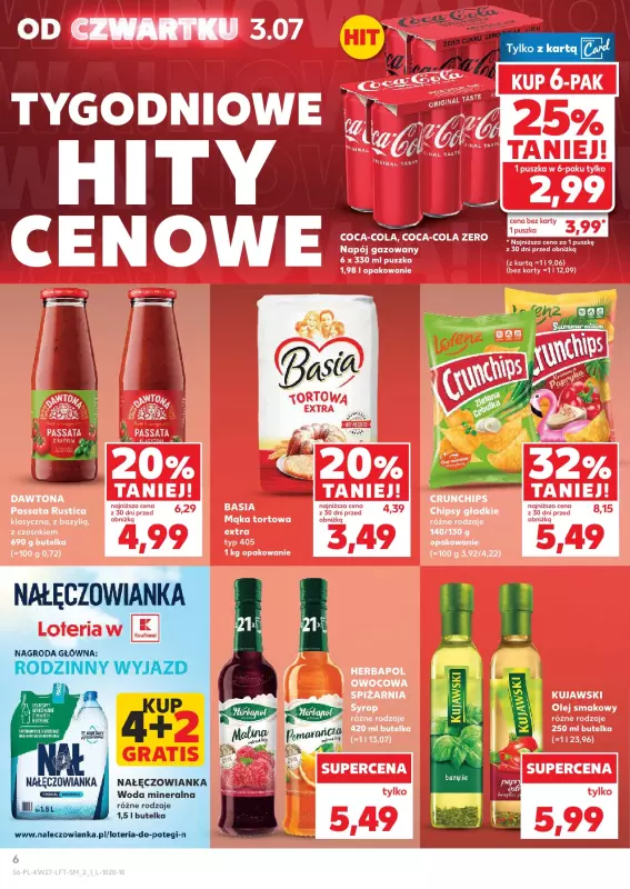 Kaufland - gazetka promocyjna Oferta Kaufland  do środy 09.07 - strona 6