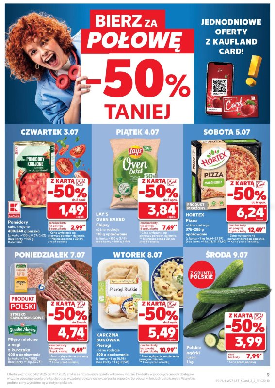Kaufland - gazetka promocyjna Oferta Kaufland  do środy 09.07 - strona 9