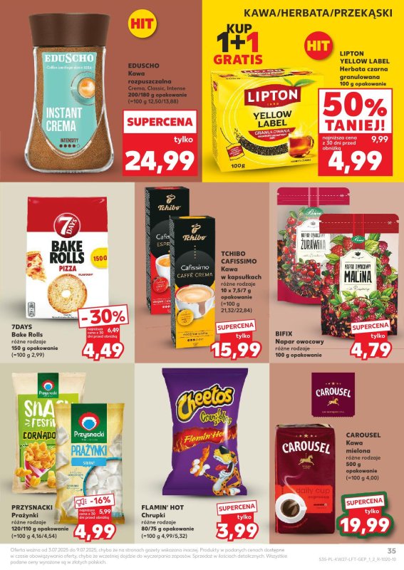 Kaufland - gazetka promocyjna Oferta Kaufland  do środy 09.07 - strona 35