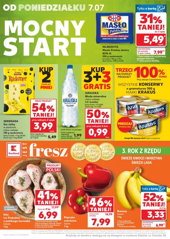 Kaufland - gazetka promocyjna Oferta Kaufland od czwartku 03.07 do środy 09.07 - strona 52