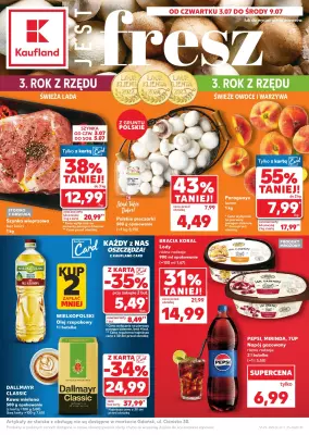 Kaufland - gazetka promocyjna Oferta Kaufland od czwartku 03.07 do środy 09.07