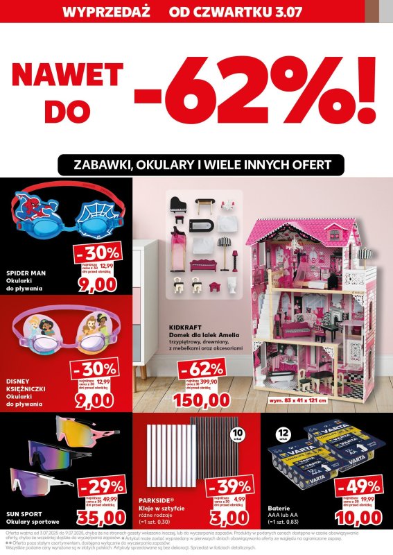 Kaufland - gazetka promocyjna Oferta Kaufland - Non Food od czwartku 03.07 do środy 09.07 - strona 9