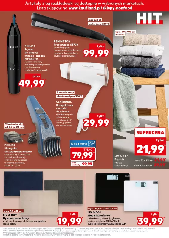 Kaufland - gazetka promocyjna Oferta Kaufland - Non Food od czwartku 03.07 do środy 09.07 - strona 11