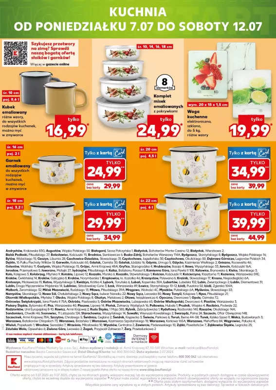 Kaufland - gazetka promocyjna Oferta Kaufland - Non Food od czwartku 03.07 do środy 09.07 - strona 20