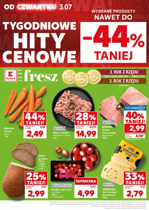 Kaufland - gazetka promocyjna Mocny Start od poniedziałku 07.07 do środy 09.07 - strona 6