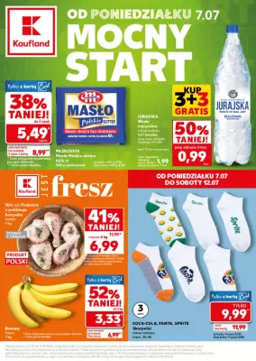 Kaufland - gazetka promocyjna Mocny Start od poniedziałku 07.07 do środy 09.07