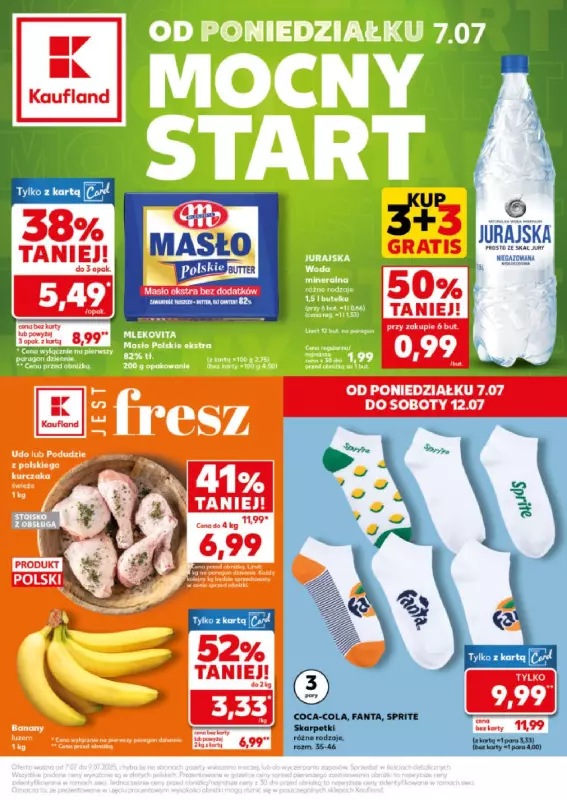 Kaufland - gazetka promocyjna Mocny Start od poniedziałku 07.07 do środy 09.07