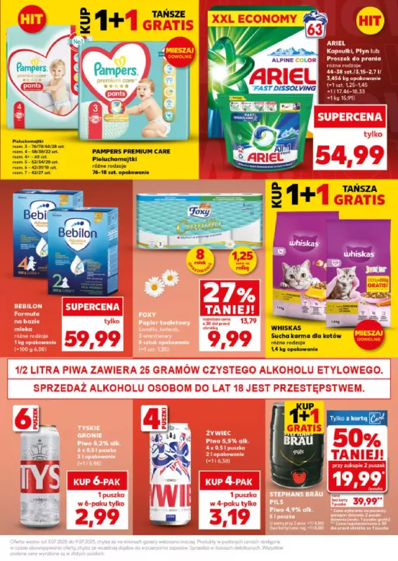 Kaufland - gazetka promocyjna Mocny Start od poniedziałku 07.07 do środy 09.07 - strona 9