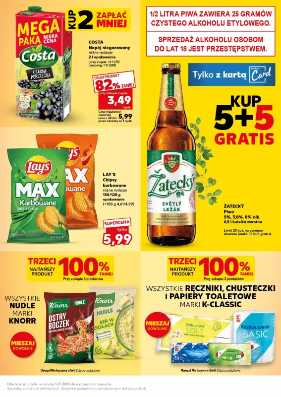 Kaufland - gazetka promocyjna Oferta Kaufland - SUPER SOBOTA   - strona 3