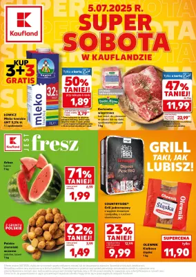 Kaufland - gazetka promocyjna Oferta Kaufland - SUPER SOBOTA od soboty 05.07 do soboty 05.07
