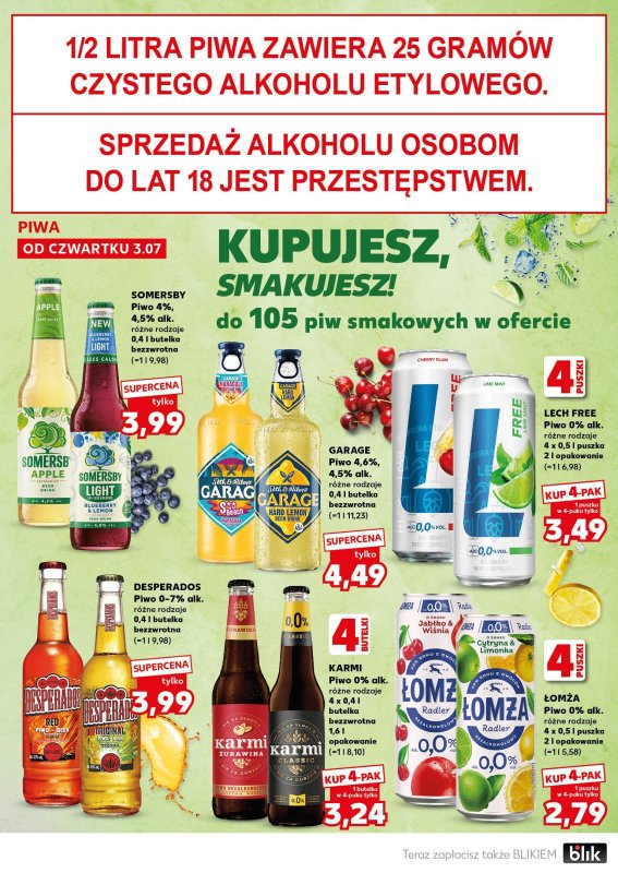 Kaufland - gazetka promocyjna Oferta Kaufland - SUPER SOBOTA od soboty 05.07 do soboty 05.07 - strona 18