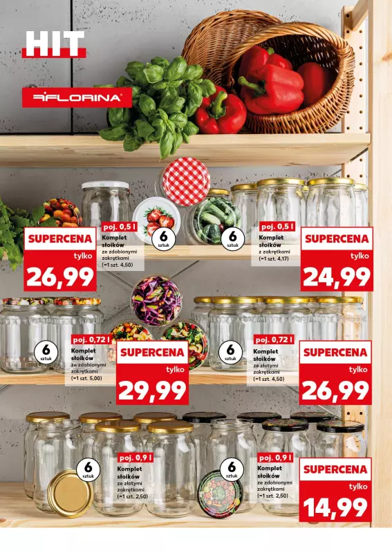 Kaufland - gazetka promocyjna Oferta Kaufland - Przetwory od poniedziałku 07.07 do soboty 12.07 - strona 4
