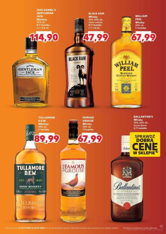 Kaufland - gazetka promocyjna Barek Kauflandu  do środy 23.07 - strona 13