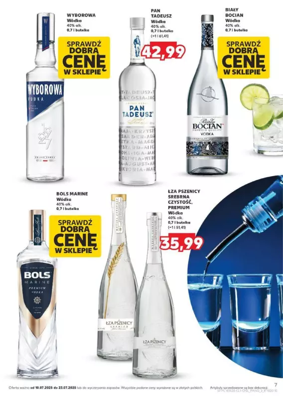 Kaufland - gazetka promocyjna Barek Kauflandu  do środy 23.07 - strona 7