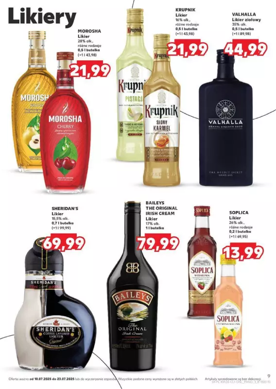 Kaufland - gazetka promocyjna Barek Kauflandu  do środy 23.07 - strona 9