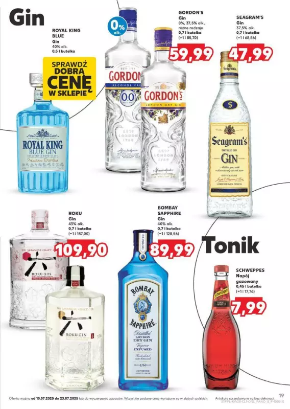 Kaufland - gazetka promocyjna Barek Kauflandu  do środy 23.07 - strona 19
