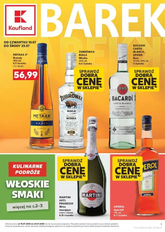 Kaufland - gazetka promocyjna Barek Kauflandu  