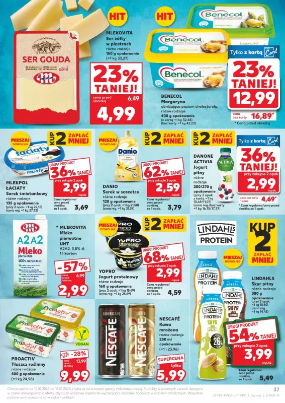 Kaufland - gazetka promocyjna Oferta Kaufland od czwartku 10.07 do środy 16.07 - strona 37