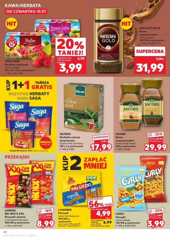 Kaufland - gazetka promocyjna Oferta Kaufland od czwartku 10.07 do środy 16.07 - strona 42