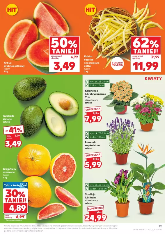 Kaufland - gazetka promocyjna Oferta Kaufland od czwartku 10.07 do środy 16.07 - strona 19