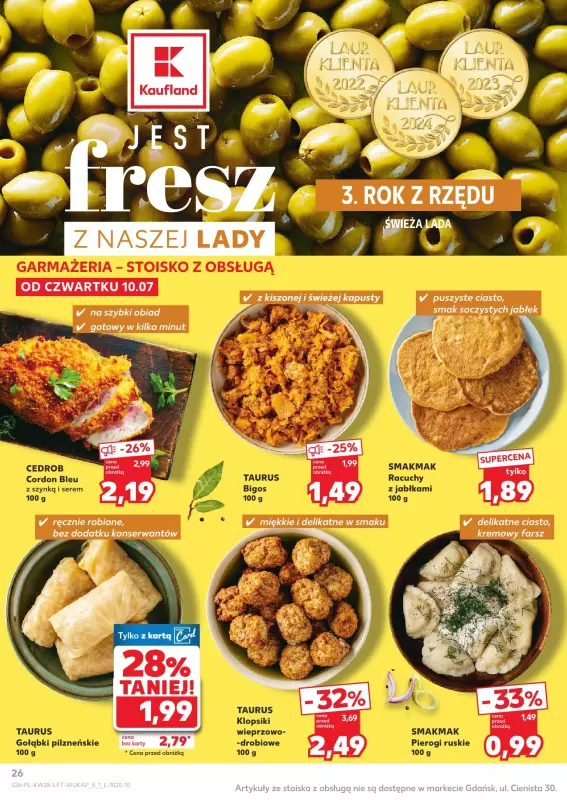 Kaufland - gazetka promocyjna Oferta Kaufland od czwartku 10.07 do środy 16.07 - strona 26