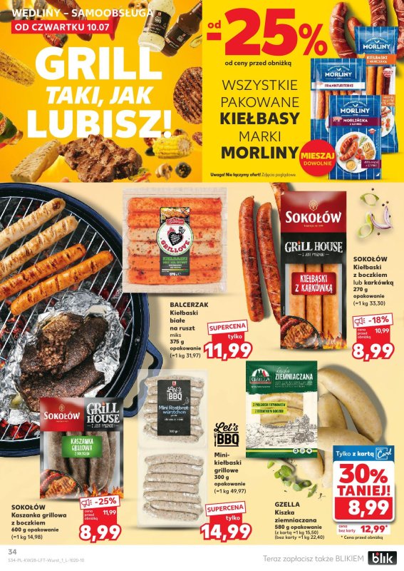 Kaufland - gazetka promocyjna Oferta Kaufland od czwartku 10.07 do środy 16.07 - strona 34