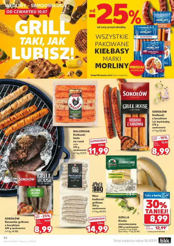 Kaufland - gazetka promocyjna Oferta Kaufland od czwartku 10.07 do środy 16.07 - strona 34