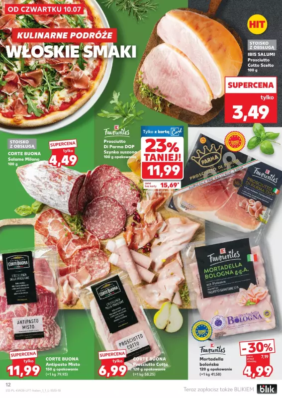 Kaufland - gazetka promocyjna Oferta Kaufland od czwartku 10.07 do środy 16.07 - strona 12