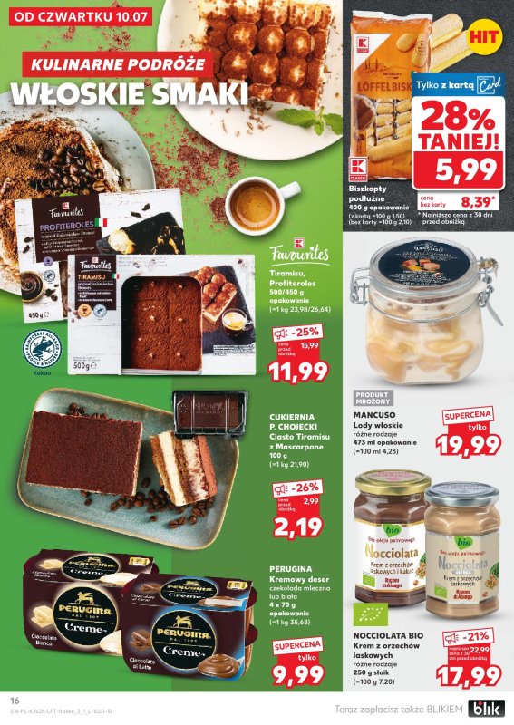 Kaufland - gazetka promocyjna Oferta Kaufland od czwartku 10.07 do środy 16.07 - strona 16